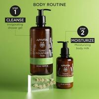 Apivita Tonic Mountain Tea Shower Gel with Essential Oils 500ml - thumbnail