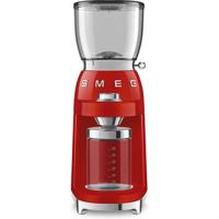 Smeg CGF11RDEU koffiemolen 150 W Rood, Transparant - thumbnail