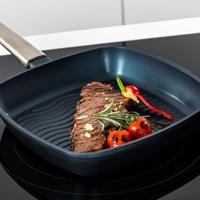 Westinghouse Grillpan Performance Bravery Blue 28 x 28 cm - standaard anti-aanbaklaag - thumbnail