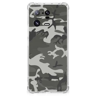 Xiaomi 13 Pro Doorzichtige Silicone Hoesje Army Light Xiaomi 13 Pro Doorzichtige Silicone Hoesje Army Light
