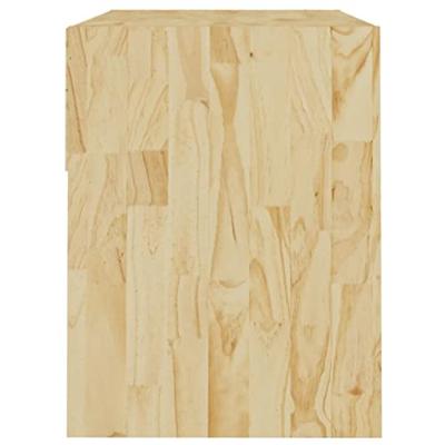 Nachtkastjes 2 st 50x34x50 cm massief grenenhout