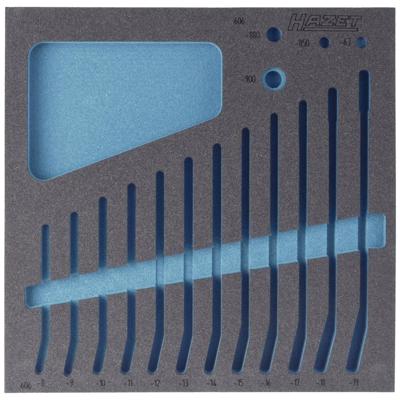 HAZET 2-componenten zachschuiminleg 163-186L · L x B: 344 mm x 342 mm