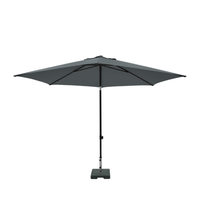 Madison Parasol Mykanos Push-up Ø2,5m - Grijs*