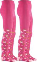Playshoes maillot 2-pack sterren fuchsia Maat - thumbnail