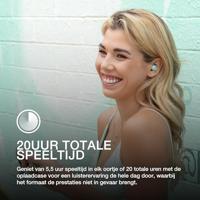 Draadloze Hoofdtelefoon met Oplaadetui JLab IEUEBJBMINIRAQUA124 Turkoois - thumbnail