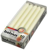 Bolsius Dinerkaarsen 2x23 cm 10 Stuks Ivoor - thumbnail