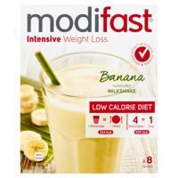Modifast Intensive Banana Flavour. Milkshake 8x55g - thumbnail