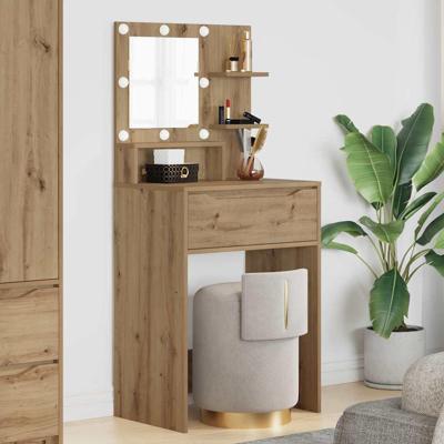 Slaapkamer Kaptafels met lade Artisan Eiken 80 x 39,6 x 135 cm