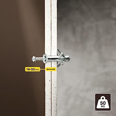 Rapid Hollewandpluggen | Ø13x65 | Voor 18-32 mm plaatdikte | 50kg draagkracht | 10 stuks in een doos - 5001554