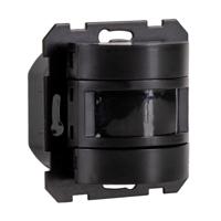 Wandschakelaar met Bewegingssensor - 55 x 55 mm inbouw - Compatibel met LED - Zwart - thumbnail