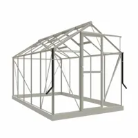 Tuinkas Mary III wit 3 mm veiligheidsglas Royal Well - Royal well - thumbnail