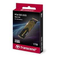 Transcend 1 TB NVMe/PCIe M.2 SSD harde schijf TS1TMTE255S - thumbnail