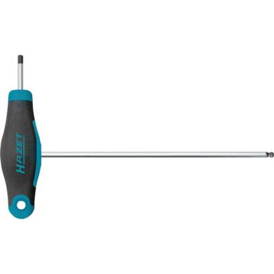 HAZET Schroevendraaier · met T-greep 829KK-2 · Binnen-zeskant-profiel · SW 2 mm