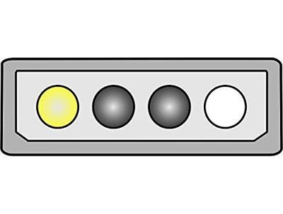 Delock Stroom Aansluitkabel 0.13 m Meerdere kleuren