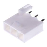 Molex 39302030 Female header, inbouw (standaard) Totaal aantal polen: 3 Rastermaat: 4.2 mm Inhoud: 1 stuk(s) Tray - thumbnail
