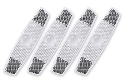Wielspaken Reflectoren Set (x4) - Wit