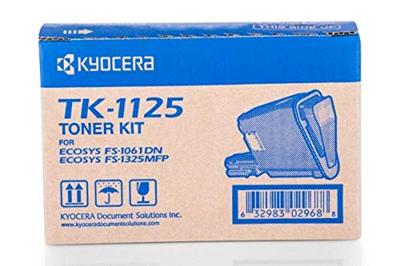 Kyocera Toner TK-1125 Origineel Zwart 2100 bladzijden 1T02M70NL0 Kyocera Toner TK-1125 Origineel Zwart 2100 bladzijden 1T02M70NL0
