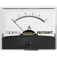 VOLTCRAFT AM-60X46/5A/DC AM-60X46/5A/DC Inbouwmeter AM-60X46/5A/DC 5 A Draaispoel - thumbnail