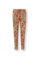 Pip Studio Bobien Lange Broek Coco Flower Zand XS - thumbnail