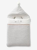 MINI COMPAGNIE engelnestje van biologisch katoen* grijs gechineerd - thumbnail