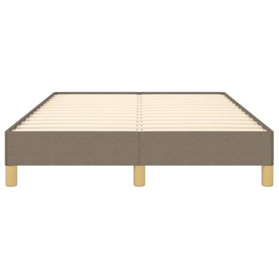 Bedframe zonder matras 120x190 cm stof taupe
