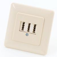 Rutenbeck AMS 1/2 NFU UP Telefoonaansluitdoos Inbouw (in muur) Wit - thumbnail