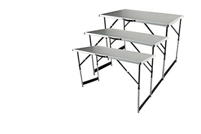 Brüder Mannesmann Vouwtafels multifunctioneel 3 dlg (Hobby) - 70113
