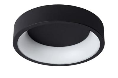 Lucide TALOWE LED - Plafonnière - Ø 30 cm - LED Dimb. - 1x20W 3000K - Zwart Lucide TALOWE LED - Plafonnière - Ø 30 cm - LED Dimb. - 1x20W 3000K - Zwart
