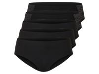 esmara 5 hipsters (M (40/42), Zwart) - thumbnail