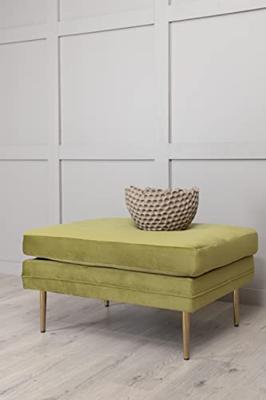 Nohr Hocker 'Tylan' Velvet, kleur Groen
