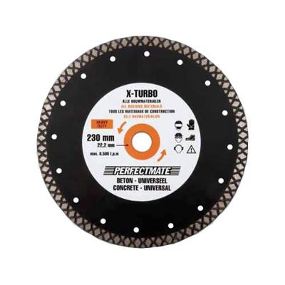 Perfectmate EPT0716 X-Turbo Diamantschijf | Beton en universeel | 180 mm - EPT0716