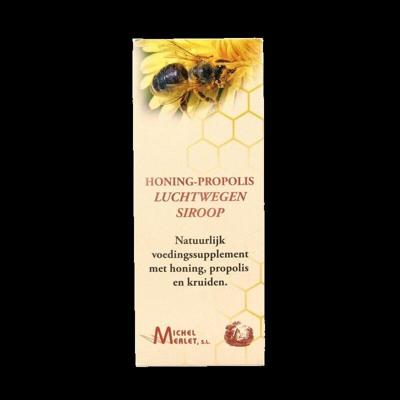 Michel Merlet Honing - propolis luchtwegen siroop 250 Milliliter