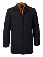 Petrol Industries Heren Jas met dubbele sluiting Zwart - L - thumbnail