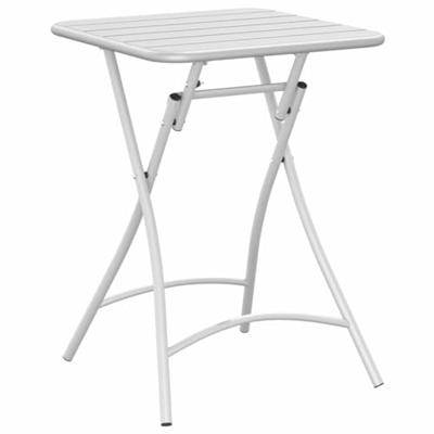 Bistrotafel Wit 55 x 55 x 72,5 cm Poedercoating staal