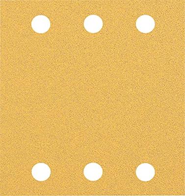 Bosch Accessories EXPERT C470 2608900892 Oscillerend schuurpapier Geperforeerd Korrelgrootte (num) 80 (l x b) 115 mm x 107 mm 10 stuk(s)