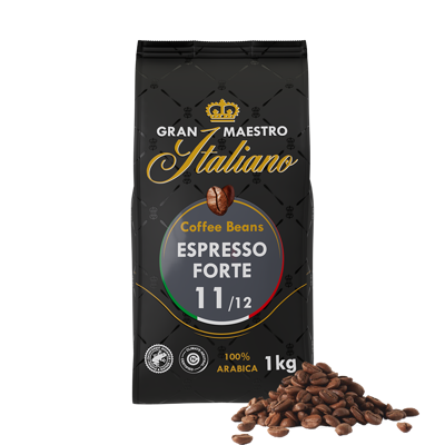 Gran Maestro Italiano Espresso Forte - Koffiebonen 1 KG Gran Maestro Italiano Espresso Forte - Koffiebonen 1 KG