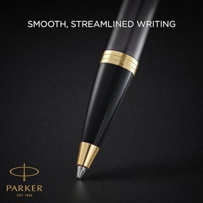 Parker IM Premium balpen, grijs GT, medium, giftbox Parker IM Premium balpen, grijs GT, medium, giftbox