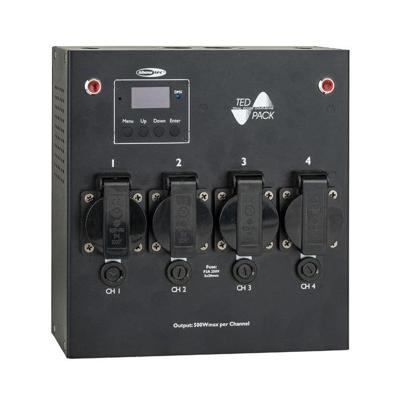 Showtec TED Pack 4-kanaals dimmer