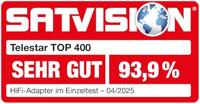 Telestar TOP 400 Schwarz HiFi-component set Zwart - thumbnail