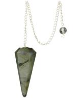 Ruben Robijn Pendel facet labradoriet (1 st) - thumbnail