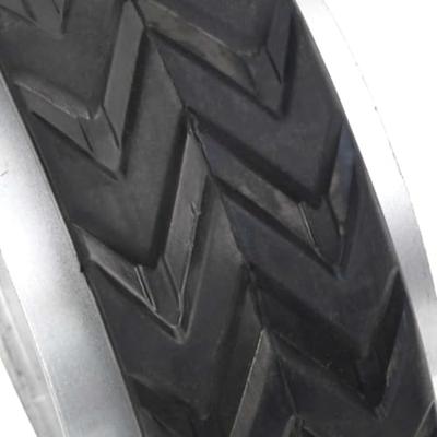 VidaXL Wiel voor neuswiel ø19,5x10 cm massief aluminium en rubber