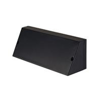 Wandlamp PEMA SQUARE zwart 1xE27 - thumbnail