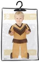 Baby Indianen Kostuum Lenno - thumbnail