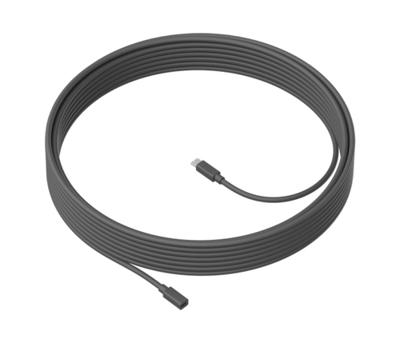 Logitech Logitech MeetUp - Mikrofonverlängerungskabel Kabel voor conferentieluidspreker Zwart