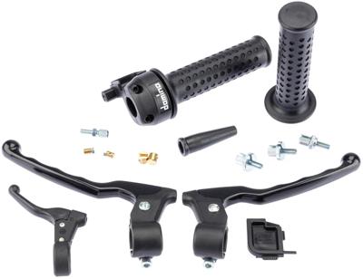 Domino armatuur "classic handle set classic gas, choke, brake grips