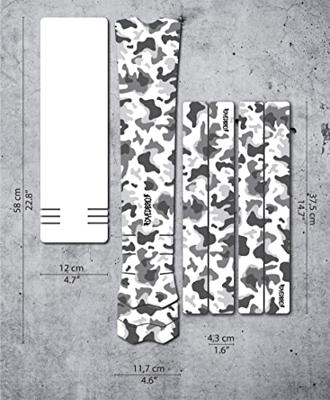 DYEDBRO clear e-bikeframe protector kit