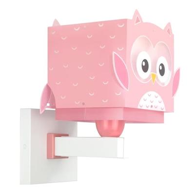 Dalber Wand nachtlampjePink Owl - 64489