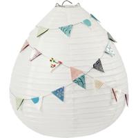 Creativ Company Rijstpapier lamp wit druppel, 27cm - thumbnail