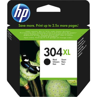 HP 304XL Inktcartridge Origineel Zwart N9K08AE Inkt