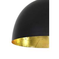 Light & Living Hanglamp 'Kylie' 30cm, kleur zwart / goud - thumbnail